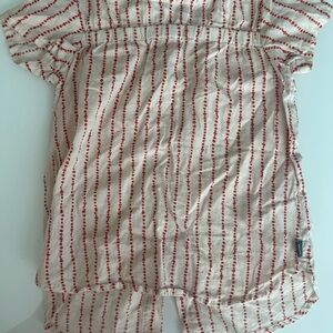 Imps & Elfs Red Patterned Shirt